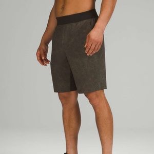 T.H.E. Linerless Short 9" | Gravel Dust Dark Olive Multi